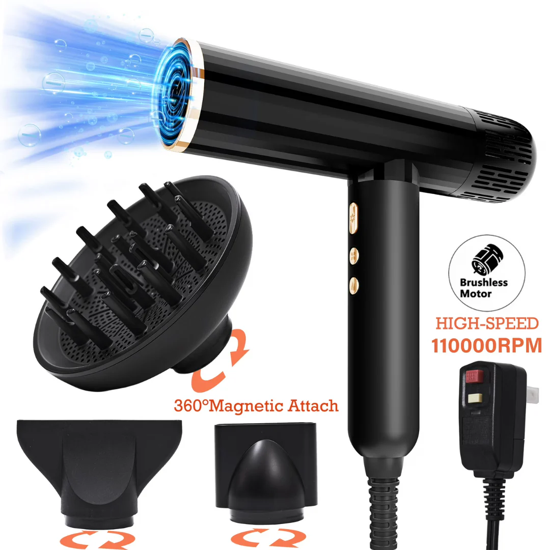 High Speed 110000RPM Ionic Hair Dryer