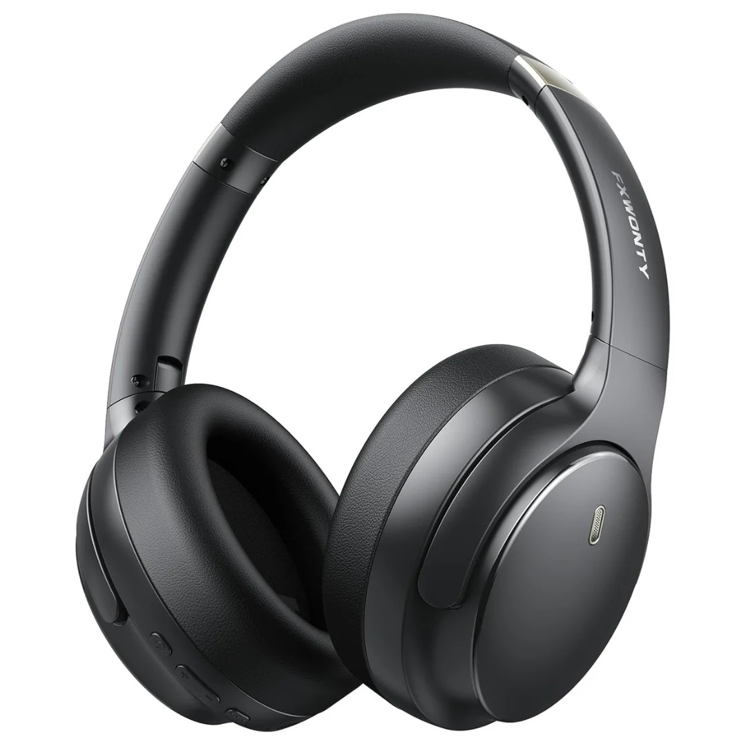 Hybrid Active Noise Cancelling Deep Bass Wireless Headphones