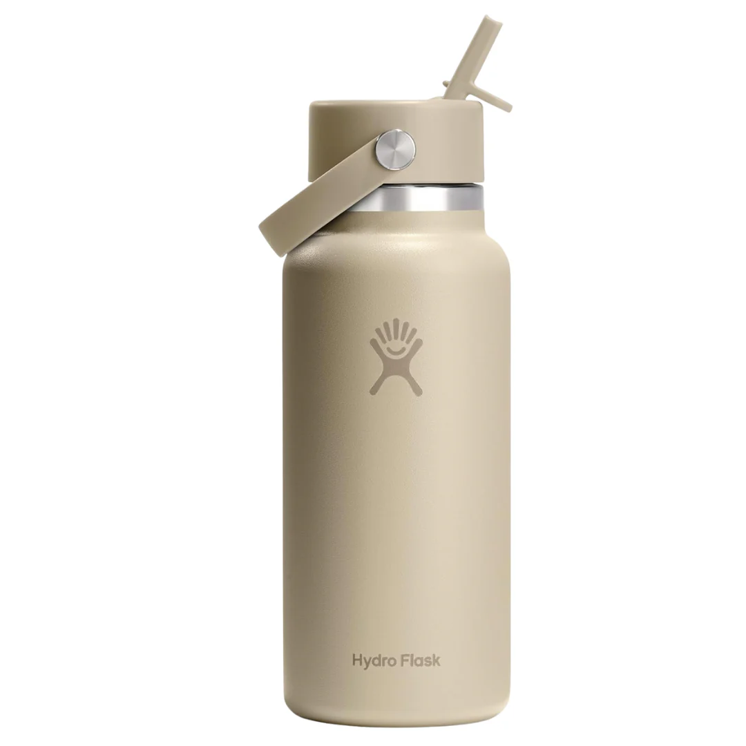 Hydro Flask 32oz Insulated Stainless Steel Water Bottle W/ Straw Lid