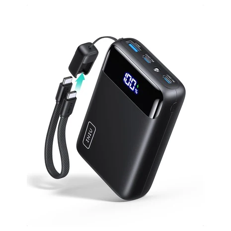 INIU 20000mAh 22.5W Portable Charge with USB C Cable