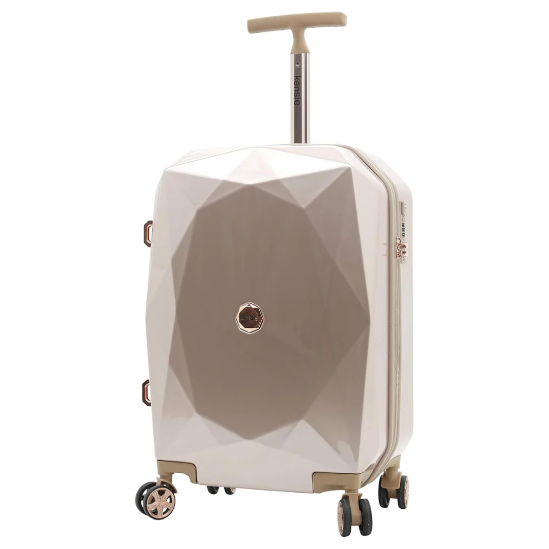 Kensie Women's 20" Carry-On Gemstone Luggage
