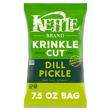 Kettle Brand Dill Pickle Kettle Chips (7.5oz)