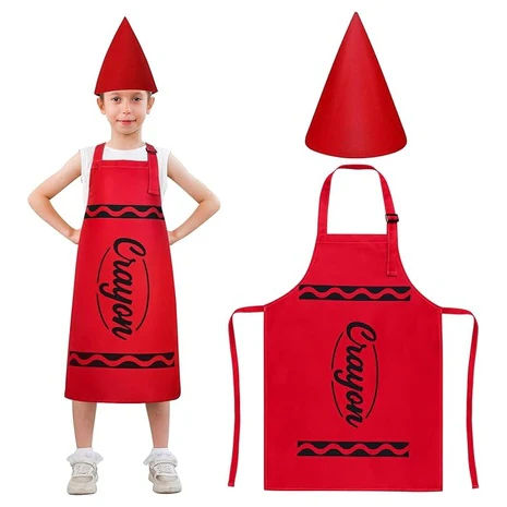 Kids Crayon Costume Set