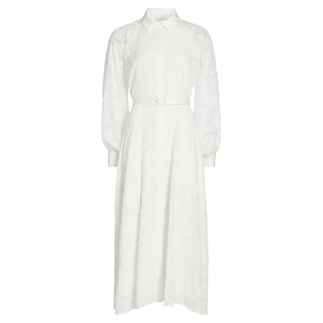 Lace Midi Shirtdress