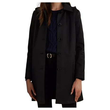 Lauren Ralph Lauren Women's Hooded A-Line Raincoat