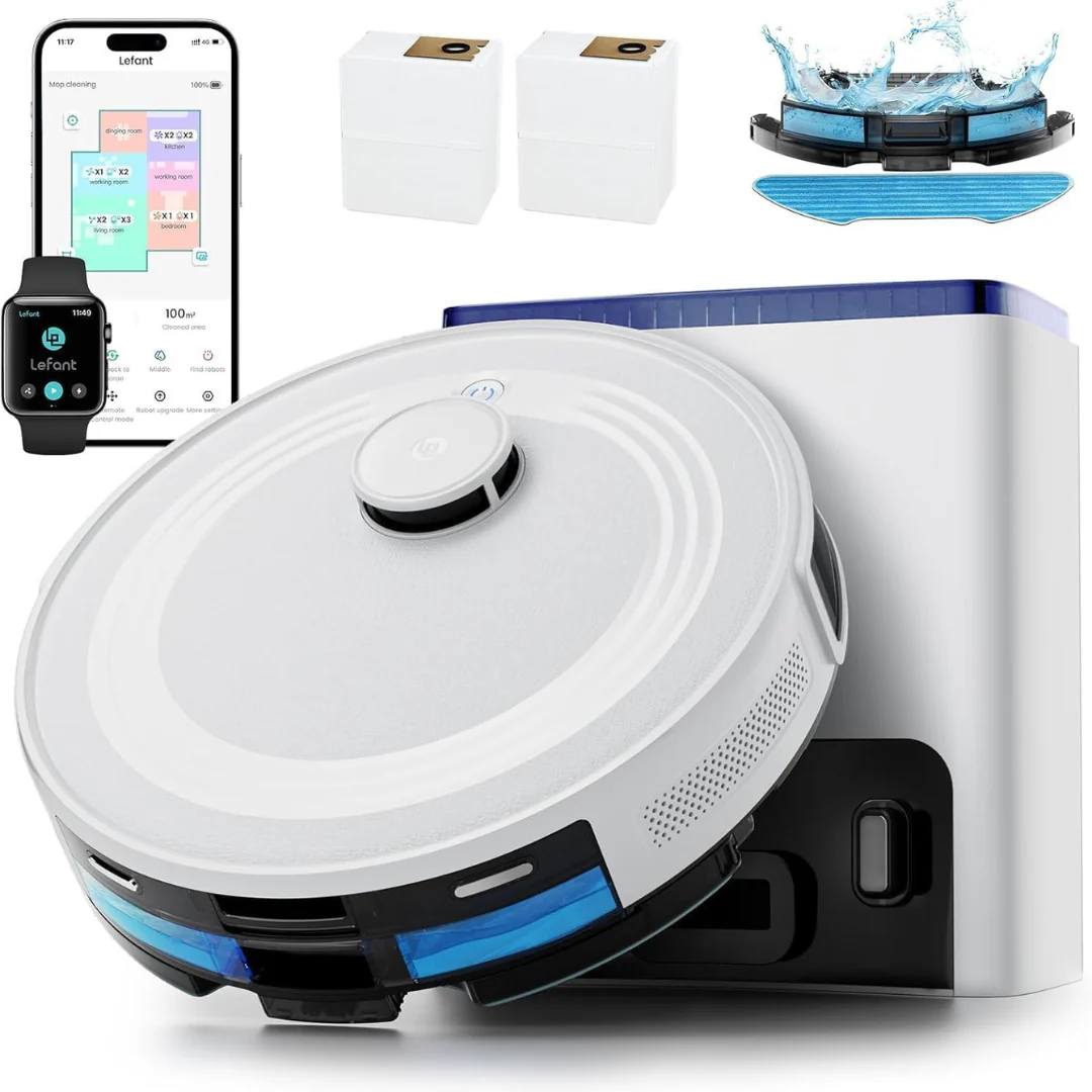 Lefant M2L Plus LiDAR Robot Vacuum and Mop