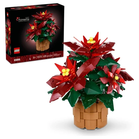 LEGO Icons Poinsettia Building Set