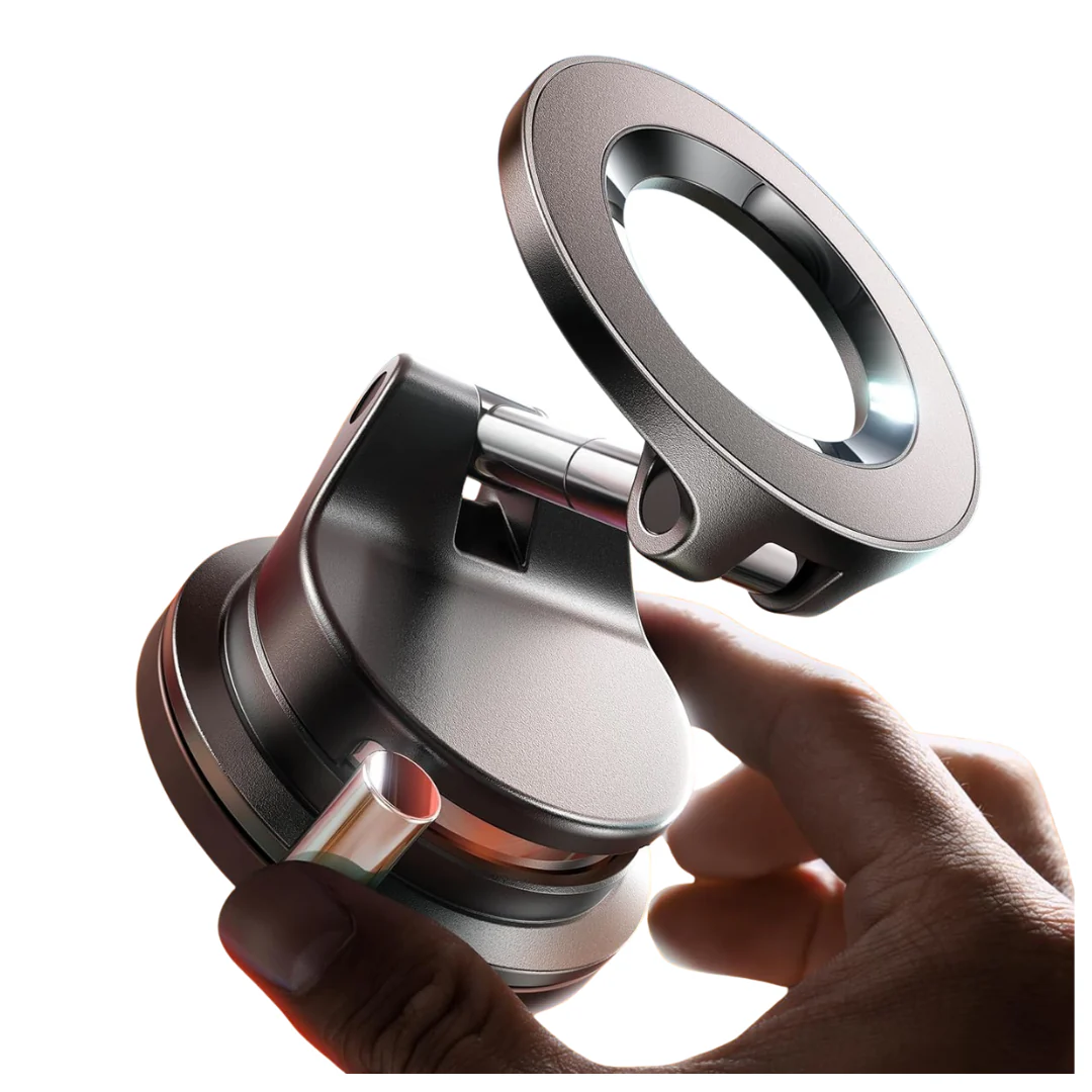 Lisen 360º Adjustable MagSafe Suction Cup Car Phone Mount