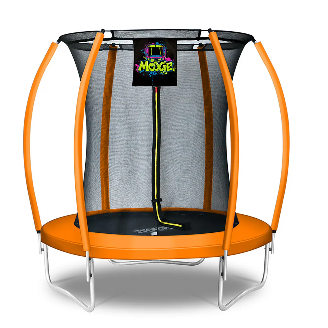 Machrus Moxie 6ft Trampoline With Curved Poles And Enclosure Net