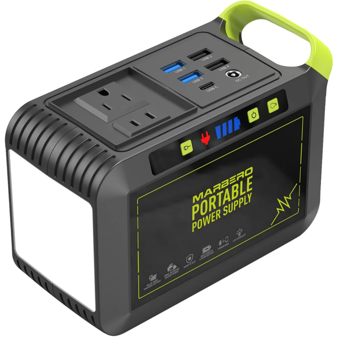 Marbero 88Wh Portable Power Station Solar Generator