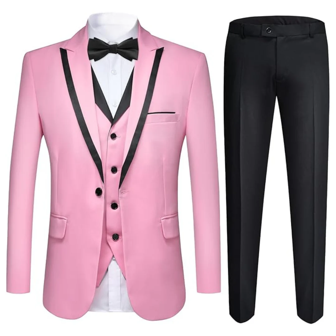 Men's 3-Piece Slim Fit Suit Set (Various)
