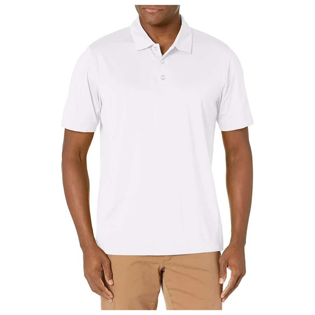 Men's Drytec Moisture-Wicking Short Sleeve Polo T-Shirts