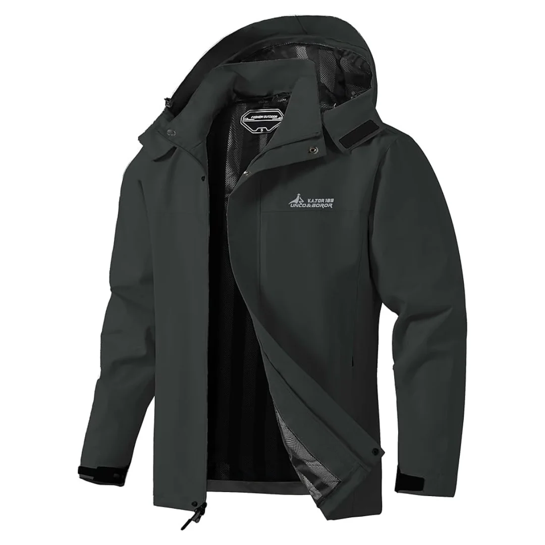 Men's Lightweight Waterproof Rain Jackets (Various)
