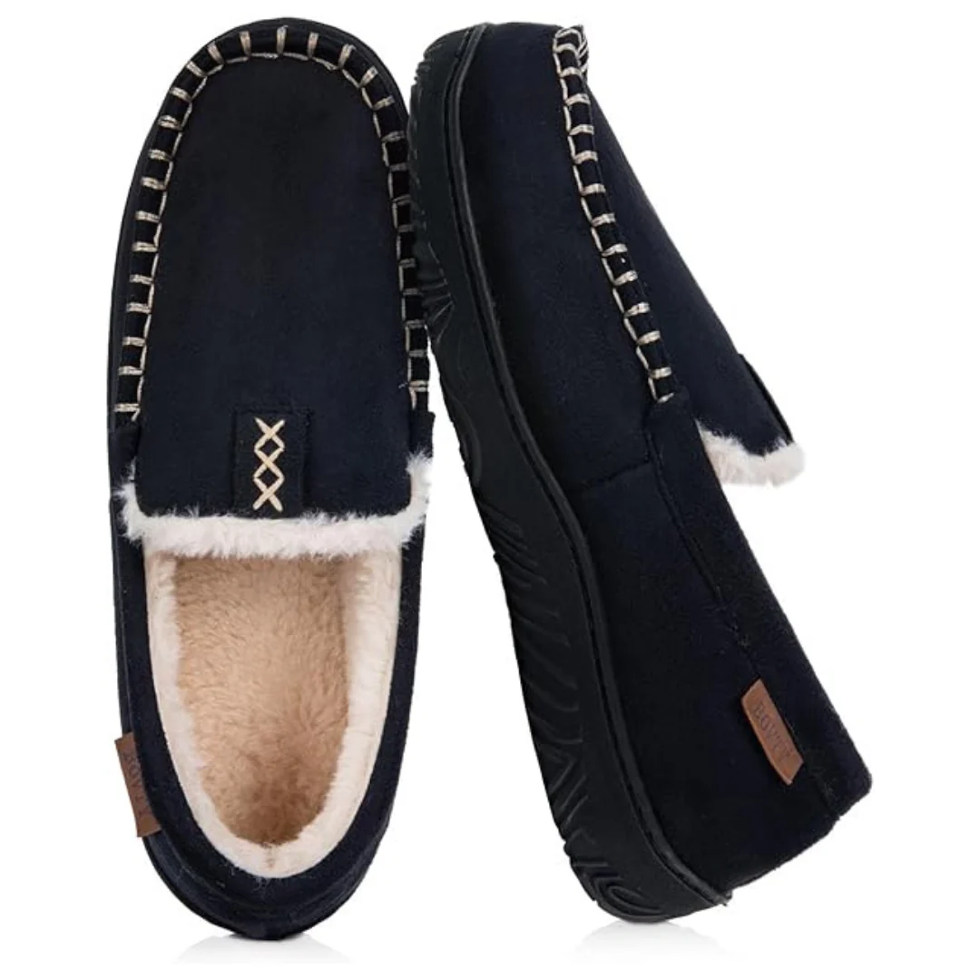 Men's Memory Foam Plush Moccasin Slip-on Loafers (3 Colors)