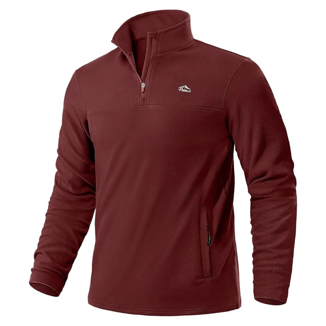 Men's Quarter Zip Golf Fleece Pullover Sweatshirt (Various)