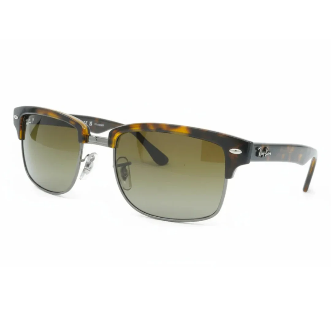 Men's Ray-Ban Clubmaster Square Sunglasses (RB4190-878/M2_52)