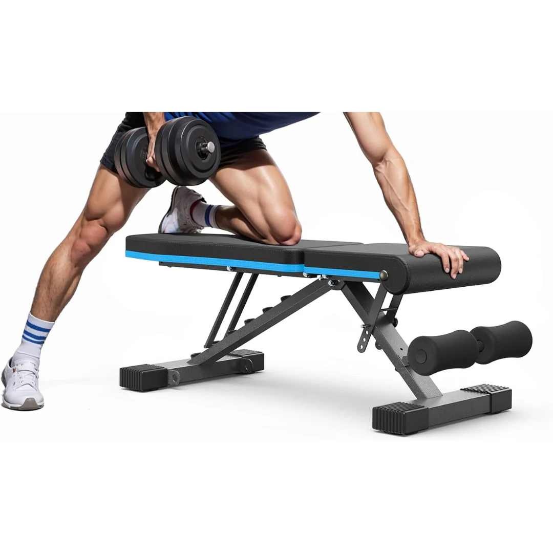 MERACH Foldable Adjustable Weight Bench
