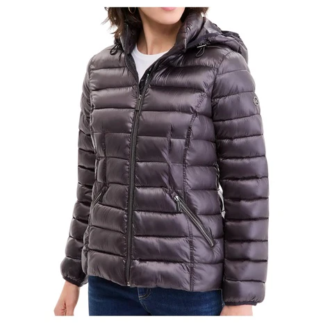 Michael Kors Women's Hooded Shine Packable Puffer Coat