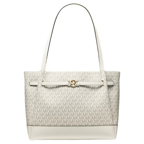 Michael Kors Women's Reed Large Signature Logo Tote Bag