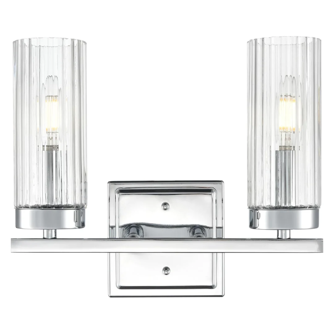 ML Lighting 46002-CH Iversen 12.5" Wide 2-Light Vanity