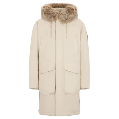 Moose Knuckles Men's Dawson Shearling Trim Parka