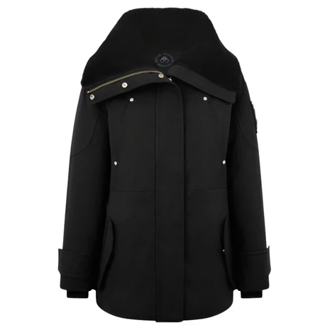 Moose Knuckles Women's Aurora Shearling Trim Jacket