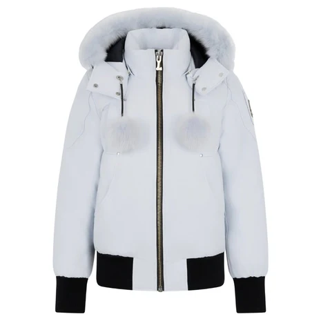 Moose Knuckles Women's Debbie Trim Bomber Jacket