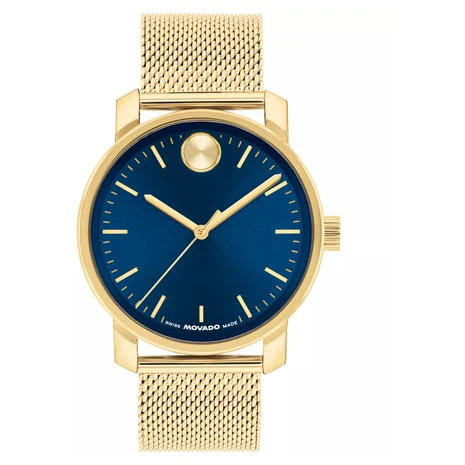 Movado Men's Bold Access Swiss Quartz Light Gold Steel Watch