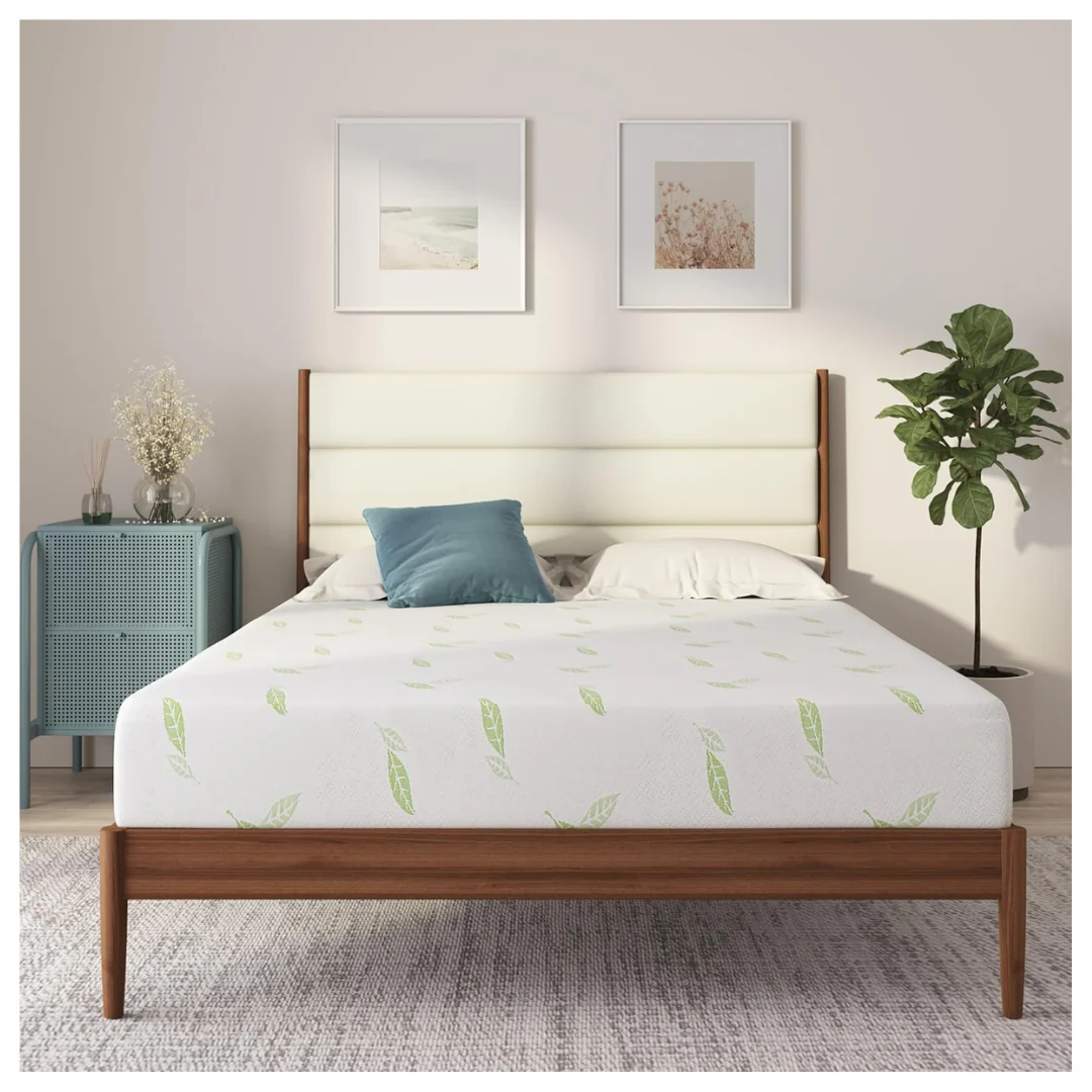 NapQueen 6" Green Tea Memory Foam Mattress (Queen)