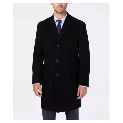 Nautica Men's Classic Fit Batten Overcoat