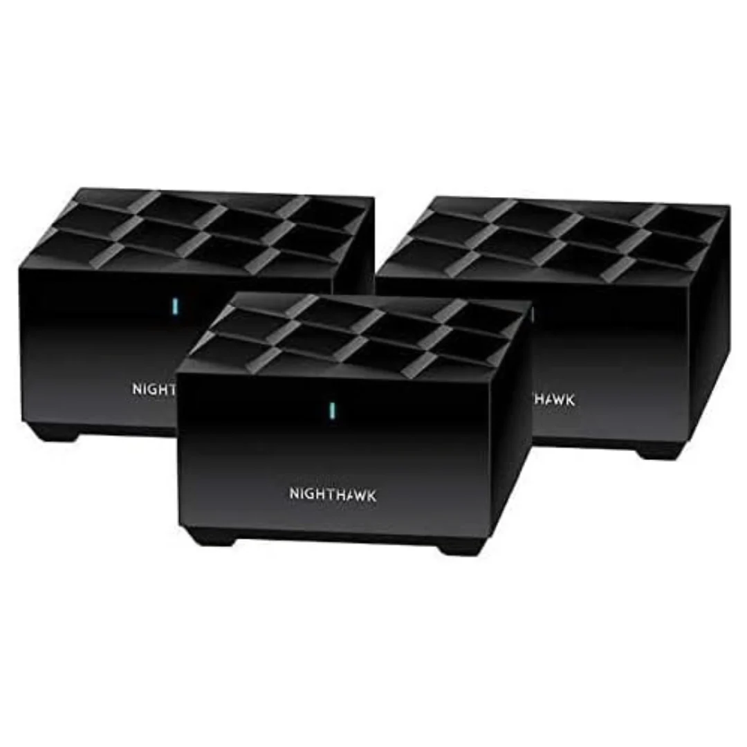 NETGEAR MK6W-100NAS Nighthawk Dual-Band WiFi 6 AX1500 Mesh System