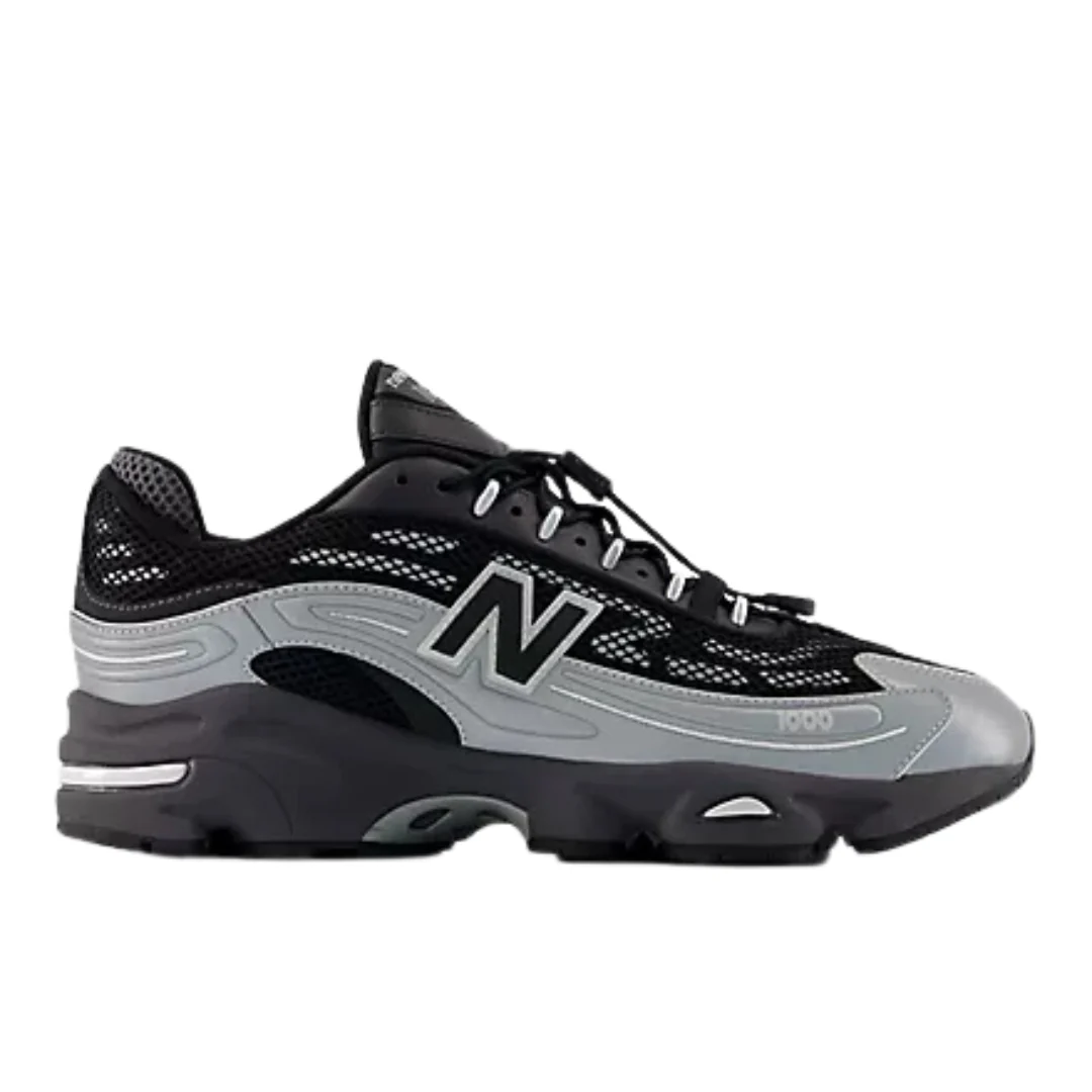 New Balance 1000g Shoes (Silver Metallic With Black)