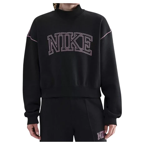 Nike Women's Phoenix Fleece Mock Neck Sweatshirt