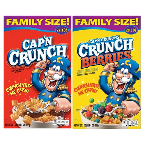 Cap'n Crunch, Oatmeal, Tortillas & Seasonings on Sale