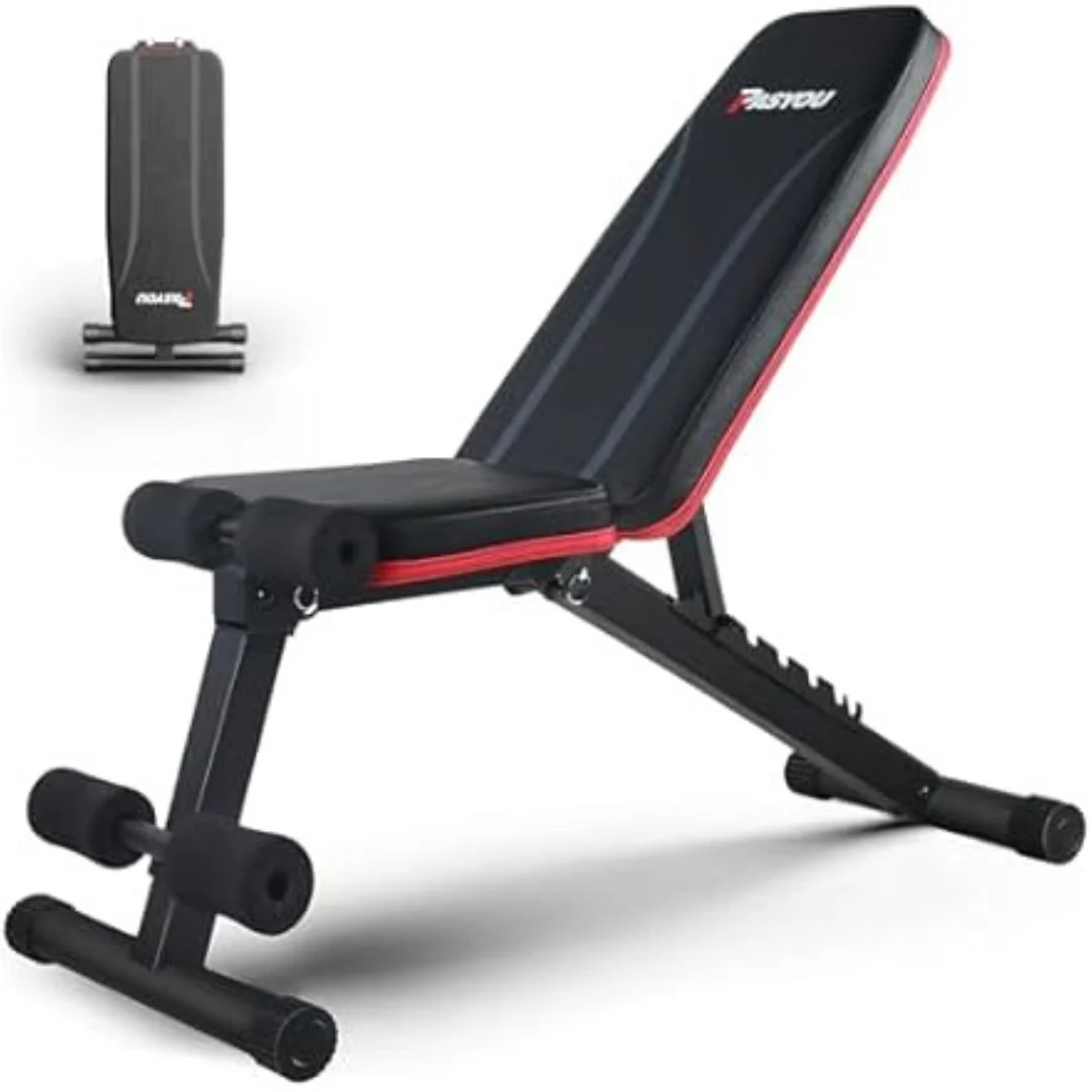 Pasyou Multi-Purpose Foldable Adjustable Weight Bench