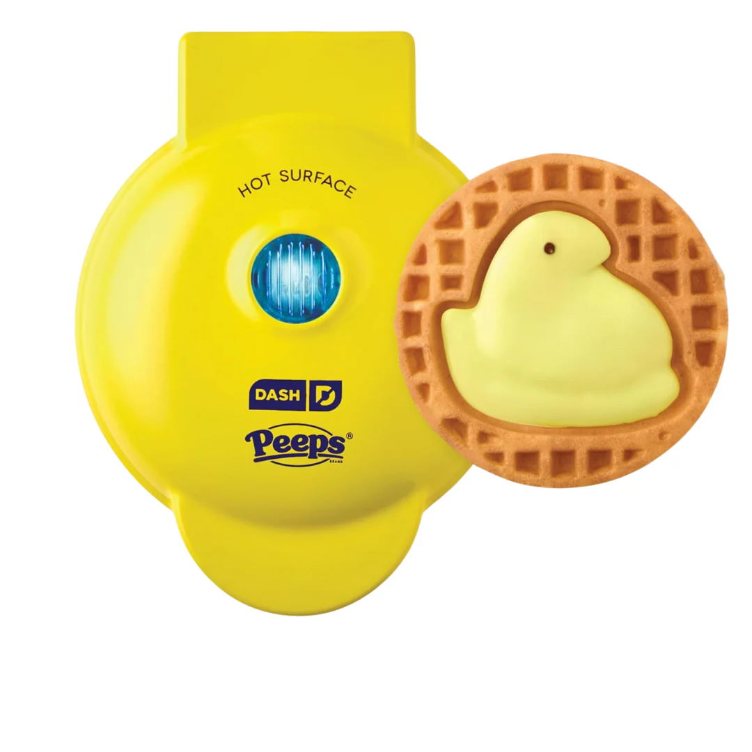 PEEPS x Dash 4 Chick Mini Waffle Maker
