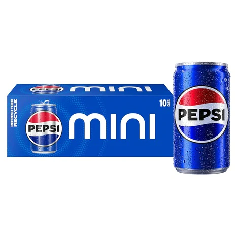 10 Mini Cans Pepsi