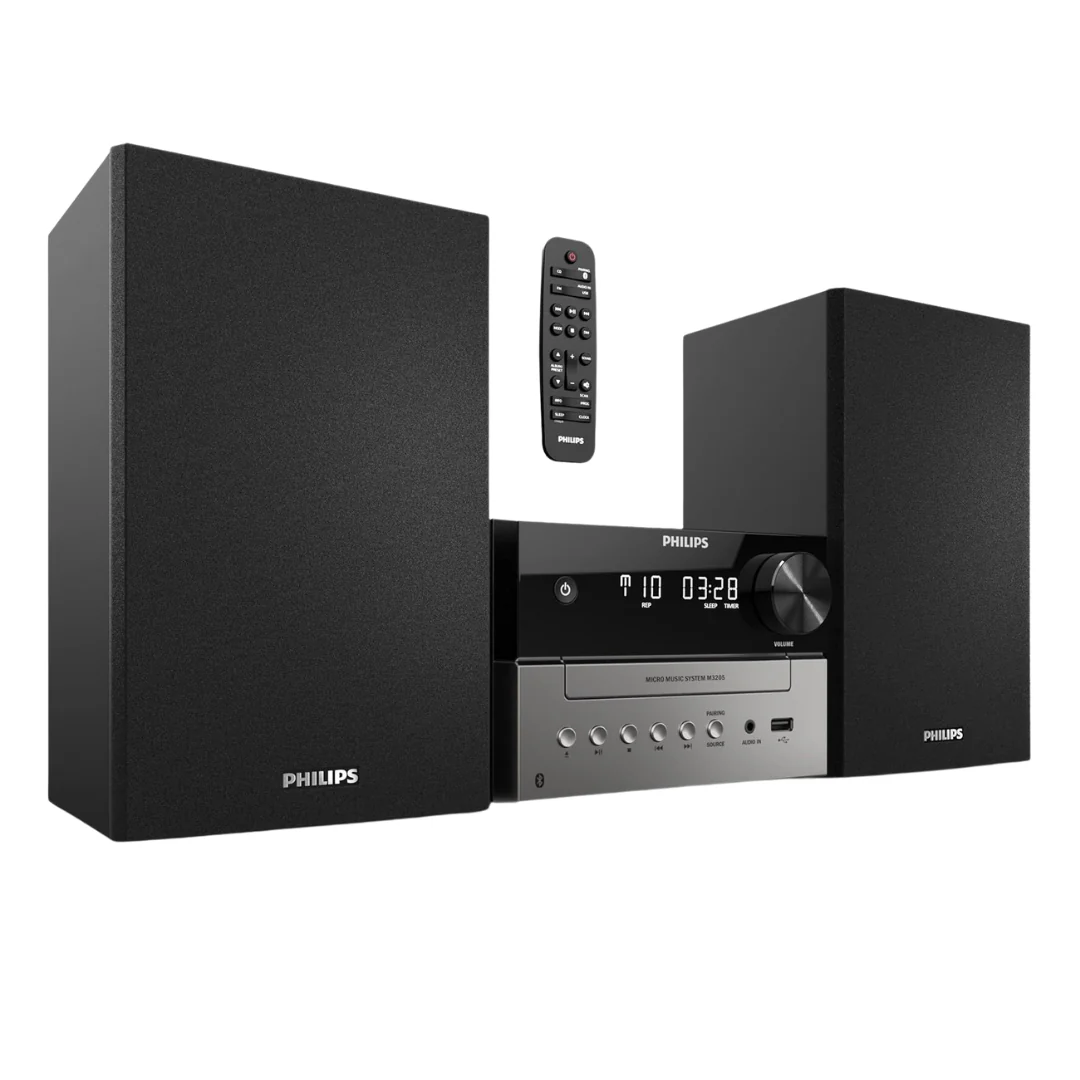 PHILIPS Bluetooth Stereo System For Home With CD Player