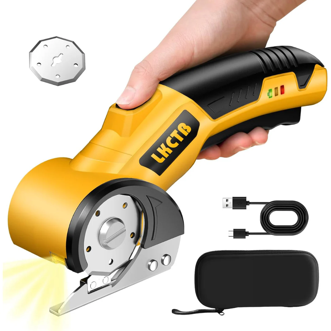 Rechargeable Electric Cardboard Cutter With LED Light