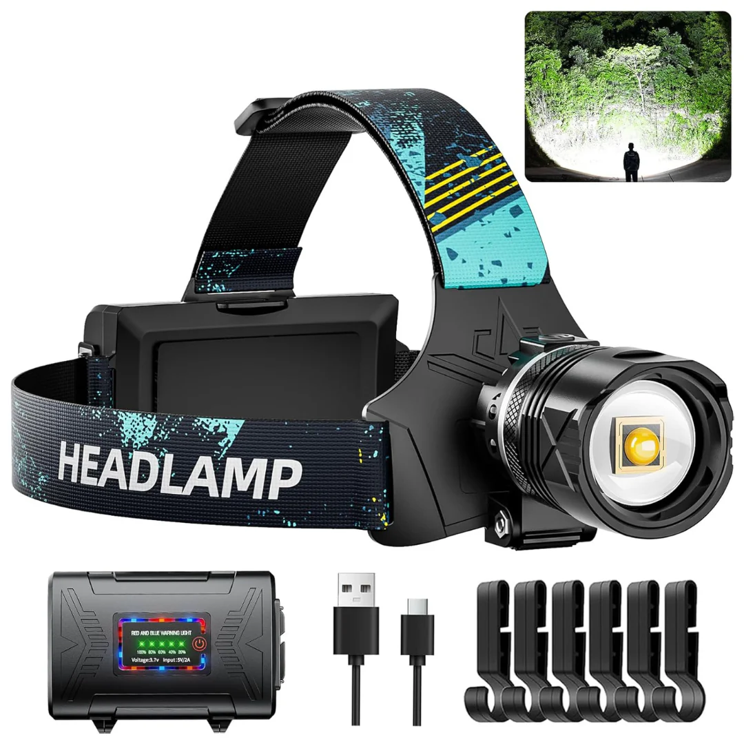 Rechargeable Super Bright High Lumens LED Head Lamp