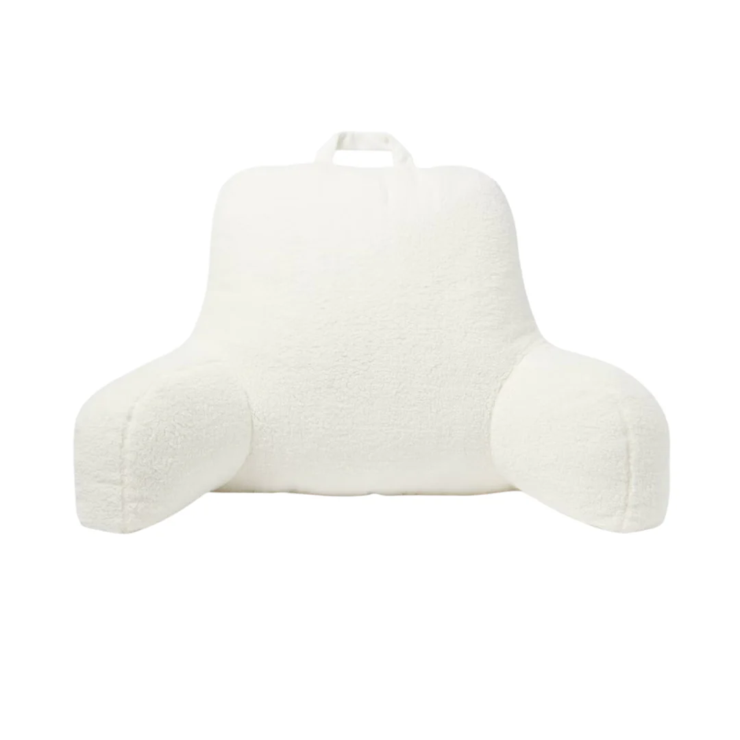 Room Essentials Faux Shearling Bed Rest Pillow