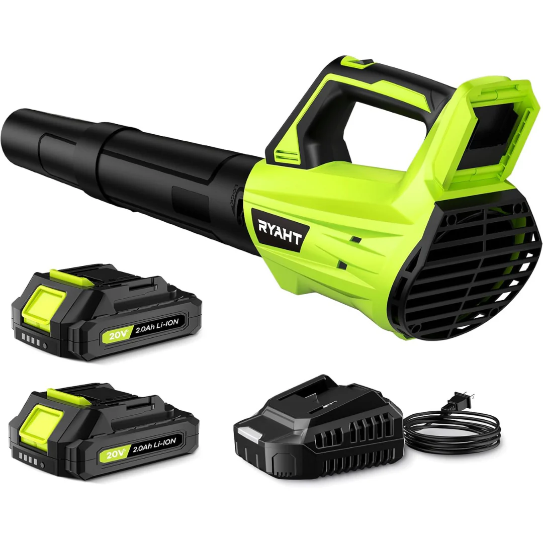 RYAHT Leaf Blower Cordless with Battery and Charger