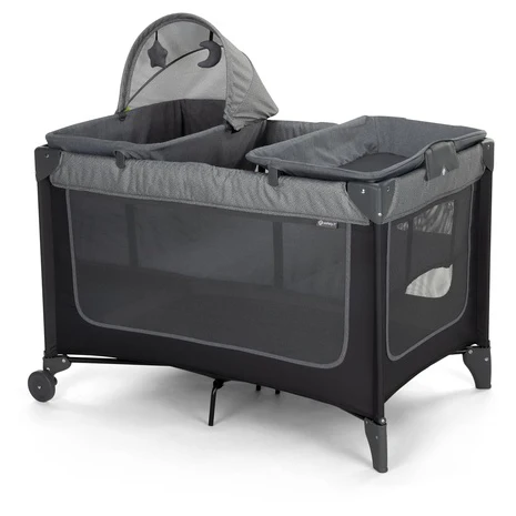 Safety 1st 4-in-1 Portable Play Yard with Bassinet, Napper, and Removable Changer