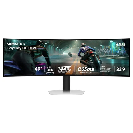 Samsung 49" Odyssey OLED G9 Curved Gaming Monitor
