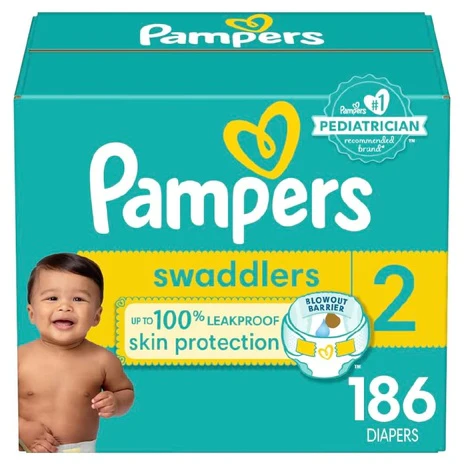 Save Big on Pampers Swaddlers Diapers
