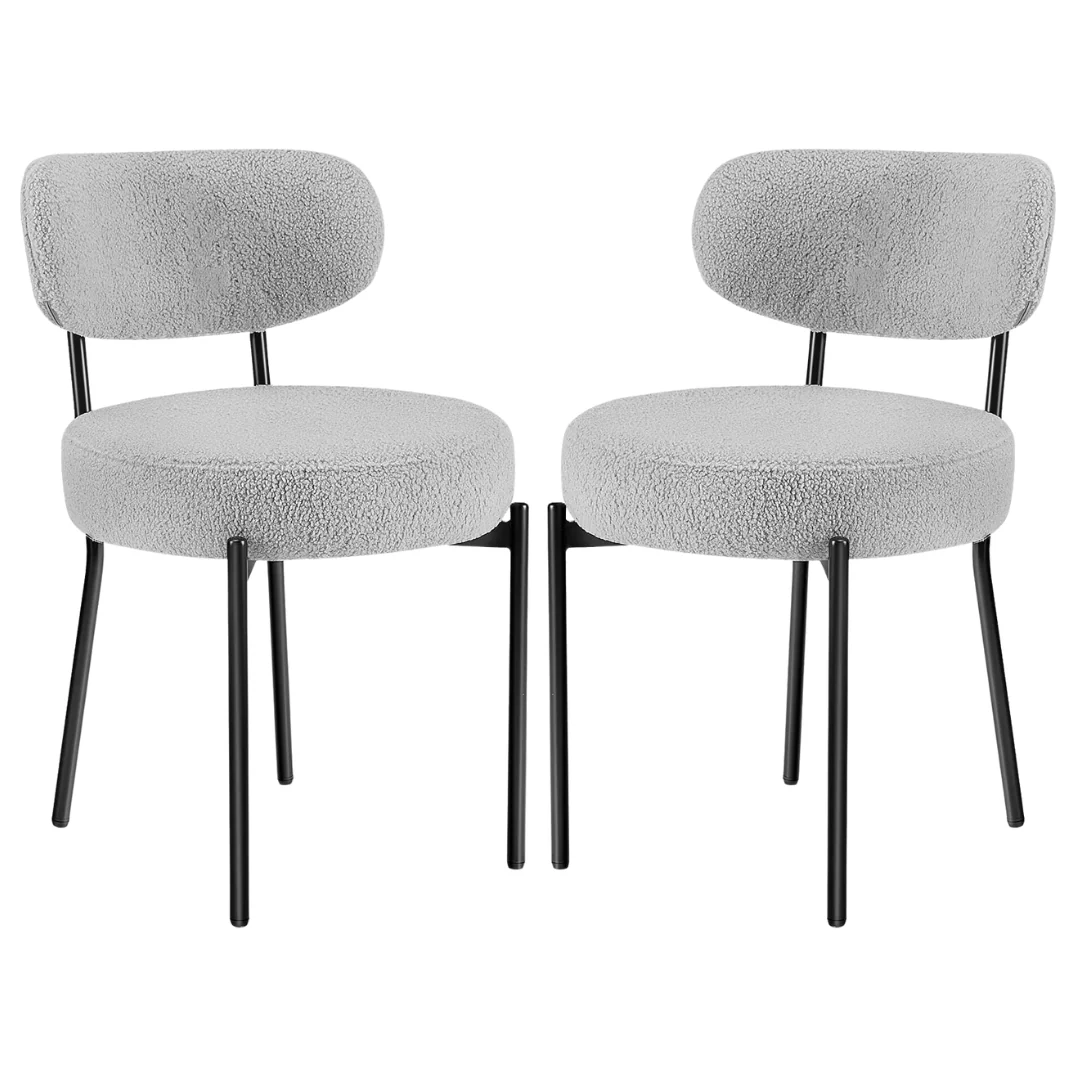 Set of 2 Concetta Mid-Century Modern Dining Chairs