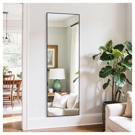 Simple Deluxe Full-Length Floor Mirror (64″ × 21″)