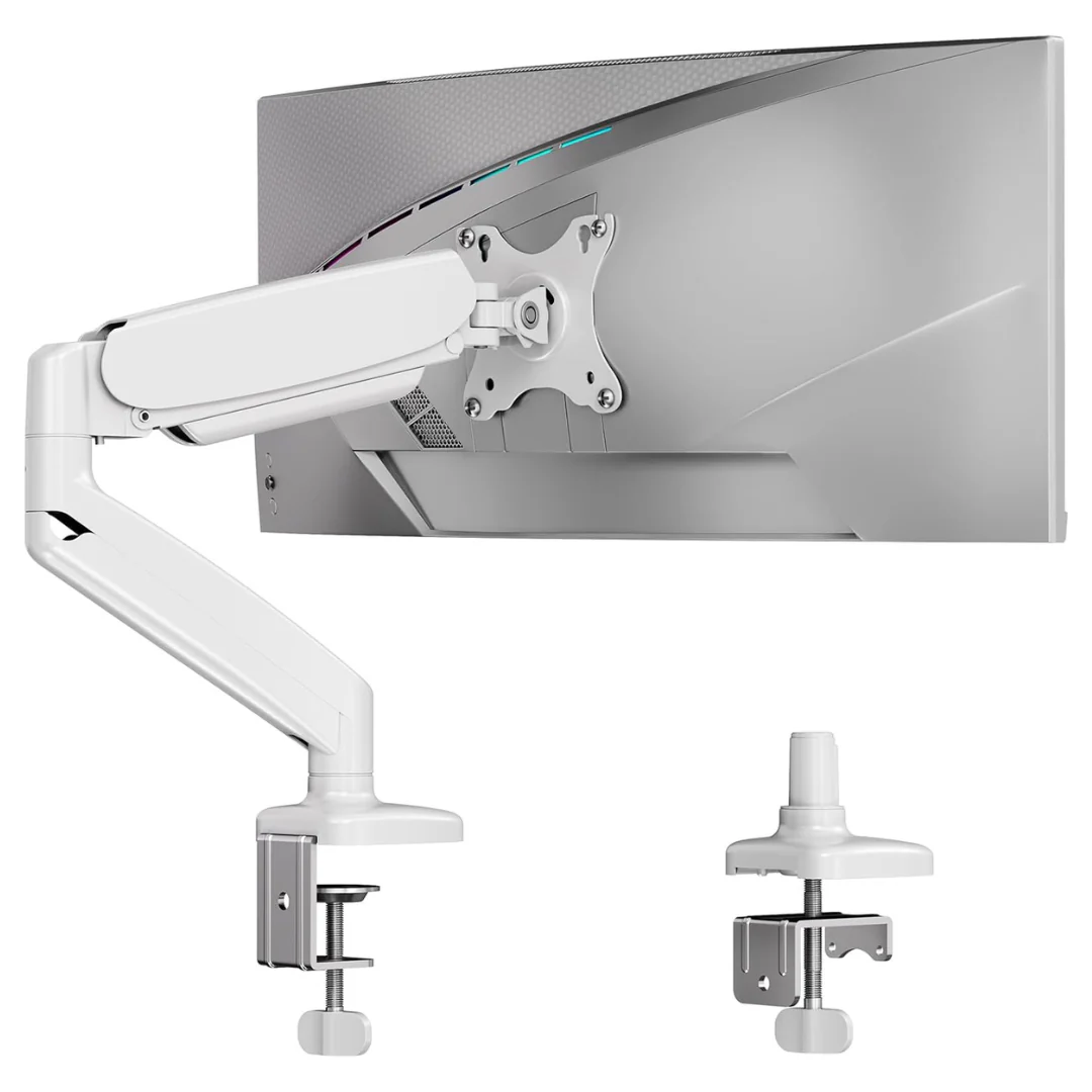 Single Monitor Desk Mount Stand With Clamp