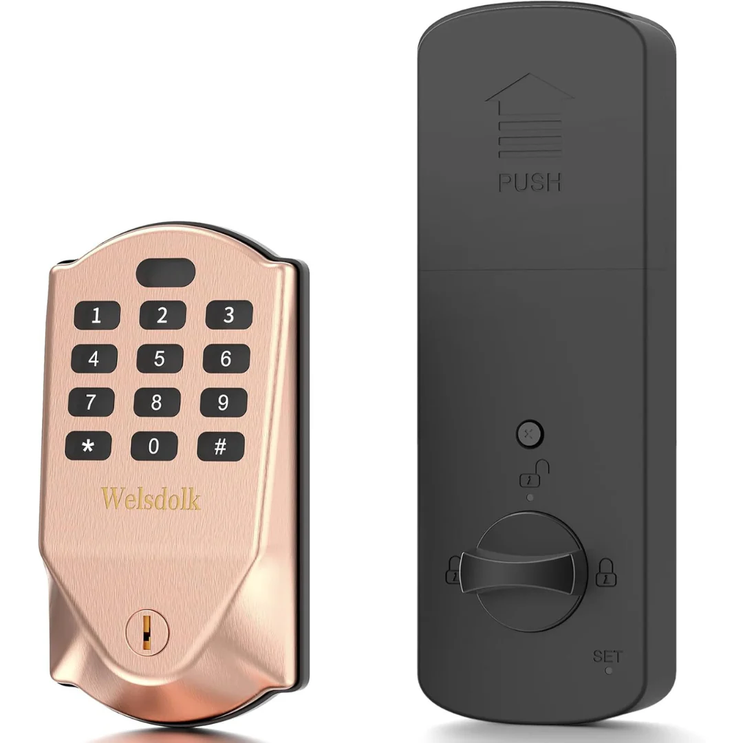 Smart Keyless Entry Door Lock Deadbolt