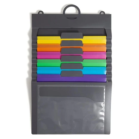 Smead 6-Pocket Cascading Wall Organizer